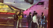 Inesperado: dos aviones chocaron en plena pista