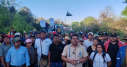 Bloqueo en Abapó se masifica y movilizados rechazan reunirse con la Subgobernación de Cordillera