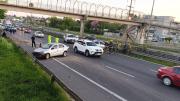 Fuerte choque en Panamericana provoca una importante demora