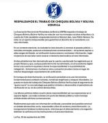 APOYO A BOLIVIA VERIFICA Y CHEQUEA BOLIVIA