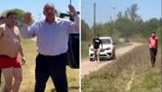VIDEO. Cinematográfica escena en Tucumán: Facundo Ale, acusado de un tiroteo, se entregó en un cañaveral