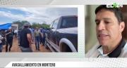 Alcalde de Montero cuestiona la tardanza en el operativo policial ya que se movilizaron después de la intervención de Camacho