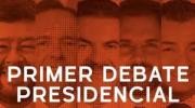 Tensión y acusaciones en el primer debate presidencial rumbo a las elecciones de agosto