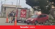 Un conductor resultó lesionado tras un siniestro sobre la Ruta 281