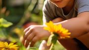 Niño jugaba en el jardín de su casa y realizó un hallazgo que dejó helados a sus padres