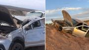 Sin respiro en las rutas neuquinas: dos vuelcos similares en menos de un día