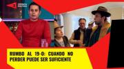 Rumbo al 19O: Cuando no perder puede ser suficiente