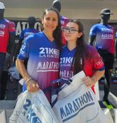 De Famaillá a la meta: madre e hija correrán juntas en los 21K LA GACETA
