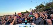 Milei de campaña en Entre Ríos: recorrida popular y reunión con su aliado Frigerio
