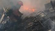 Pérdida total de una vivienda tras feroz incendio en Caracas: conoce los detalles