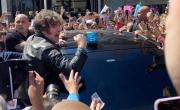 Disturbios y enfrentamientos en la visita de Javier Milei a la ciudad de Santa Fe