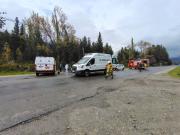 Murió una mujer en un accidente en Lago Puelo: fue sobre la Ruta 16, hay al menos tres heridos