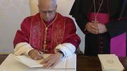 El papa León XIV firma su primera exhortación apostólica centrada en el amor a los pobres
