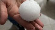 Destrozos, caída de árboles y granizo en Córdoba, Santa Fe y Buenos Aires por el temporal
