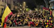 La Cuerda de La Plata deslumbró con su candombe en las calles de Montevideo