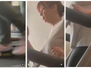 Máximo Kirchner filmó a Cristina presa sobre la cinta andadora y ella le habló como a Parrilli: ¿Qué no ves? Caminando