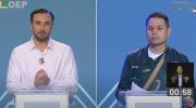 Lara, al ataque y Velasco dando propuestas, la tónica del debate