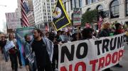 Protestas en Chicago contra las políticas migratorias de Donald Trump