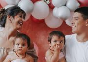 Daniela Celis contó cómo fue el momento en que sus hijas volvieron a ver a Thiago Medina