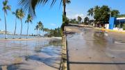 VIDEO: Mar de fondo afecta playas de Lechería, piden precaución a vecinos y visitantes