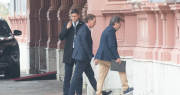 El Gobierno se reunió con Diego Santilli y Cristian Ritondo para relanzar la campaña tras la salida de Espert