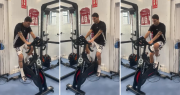 Ivo Mammini se mostró en plena recuperación y está cada vez más cerca del alta para volver