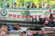 Trabajadores de salud ratifican paro de 72 horas a partir de este martes