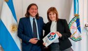 Personero del PDC se reúne con la Ministra de Seguridad de Milei