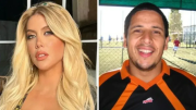La sorpresiva reacción del nuevo novio de Wanda Nara al aparecer en cámara