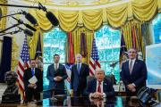 Trump se muestra optimista sobre un alto el fuego en Gaza: Hamas está aceptando cosas importantes