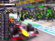 El descuido de un mecánico que casi provoca una tragedia en el Gran Premio de Singapur de Fórmula 1