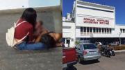 VIDEO VIRAL: Mujer se vio forzada a dar a luz en las escaleras de un hospital en Bolívar