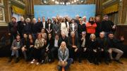 Axel Kicillof se reunió con artistas y referentes de la cultura en la Gobernación