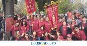 Las Fuerzas del Cielo sanjuaninas participaron del acto de Milei en el Movistar Arena