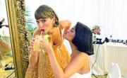 Selena publicó las primeras fotos de su boda con Taylor y celebró su nuevo disco