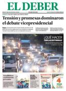 Portadas de los periódicos de Bolivia del lunes 6 de octubre del 2025