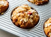 Muffins saludables de avena y frutilla: receta sin gluten y con poca azúcar