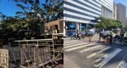 Tome previsiones: Volvieron a instalar otra tarima en la avenida Francisco de Miranda, este sería el motivo