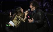 EN FOTOS. El rockstar Javier Milei, en el Movistar Arena