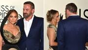Jennifer Lopez y Ben Affleck sorprendieron al mostrarse juntos en la alfombra roja tras su divorcio