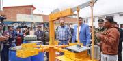 Gobierno entrega la primera fábrica de losetas en un centro de reinserción juvenil