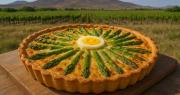 Un gran secreto del Médano de Oro: la receta para deleitarse con una tarta de espárragos recién cosechados