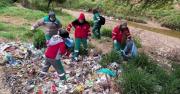 Emat refuerza limpieza en la quebrada del Monte y pide conciencia ciudadana en Tarija