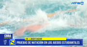 Cochabamba vive los IV Juegos Estudiantiles de Secundaria con destacada participación en natación
