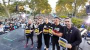 Somos la voz de los secuestrados: Miles de personas recordaron el ataque de Hamas a Israel en el Parque Centenario