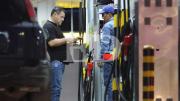 Reportan filas en los diferentes surtidores, tanto para diésel como para gasolina
