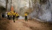 Intensas tareas contra los incendios forestales en el norte de Salta