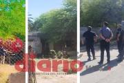 Se incendió una vivienda de calle Lamadrid y se vivieron momentos de tensión
