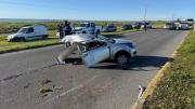 Tragedia en la ruta 11: un nene murió y el auto terminó partido en dos tras un violento choque