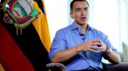 Protestas por fin de subsidios en Ecuador: apedrean caravana de Daniel Noboa